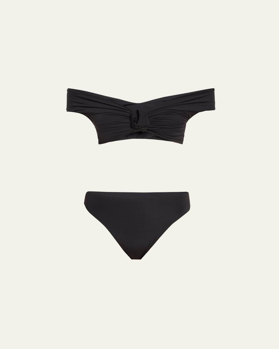 Sauco Off-Shoulder Two-Piece Swimsuit